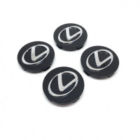 Lexus Kromlu Geçme Jant Göbeği Siyah 4'lü 60-55mm Lexus Kromlu Geçme Jant Göbeği Siyah 4'lü 60-55mm