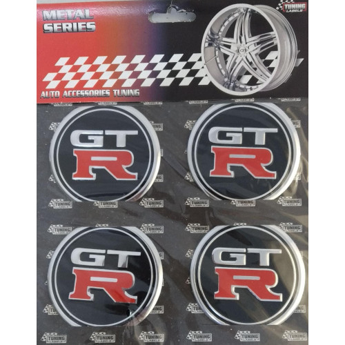 Nissan GTR Alüminyum Yapıştırma Jant Göbeği 4'lü 60mm