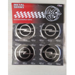 Opel Alüminyum Yapıştırma Jant Göbeği 4'lü 60mm