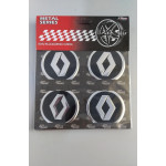 RENAULT Alüminyum Yapıştırma Jant Göbeği 4'lü 60mm